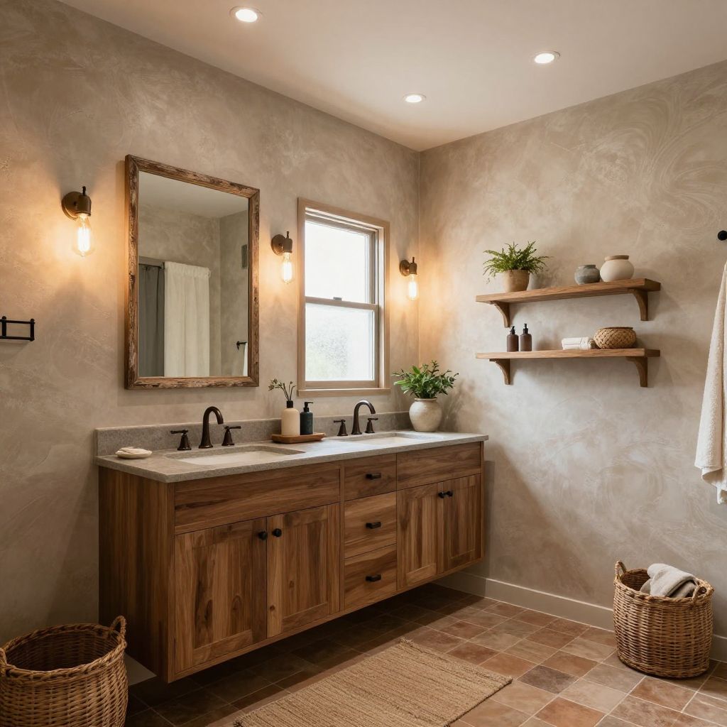 Textured Plaster Walls for Subtle Drama