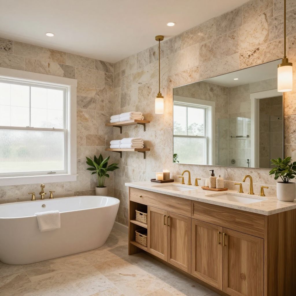 Natural Stone Tile for Luxe Feel